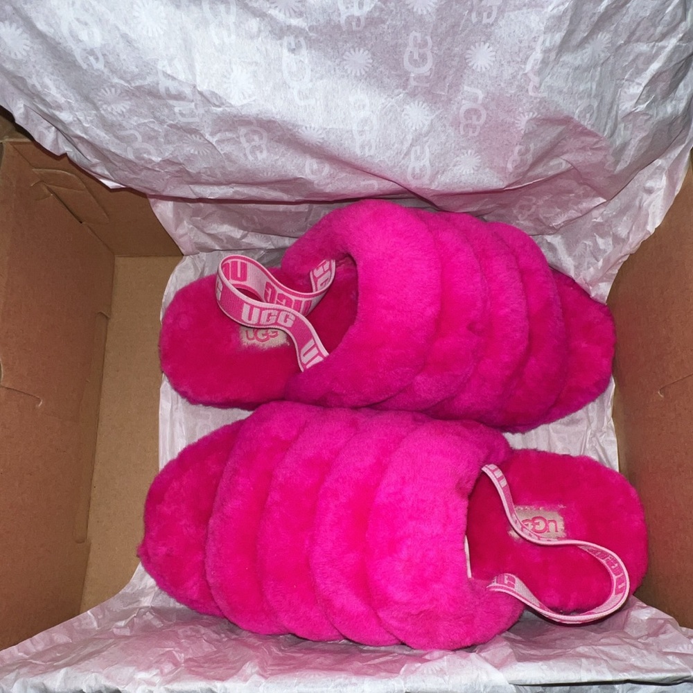 UGG FLUFF YEAH SLIDE WOMEN /KID SANDAL
